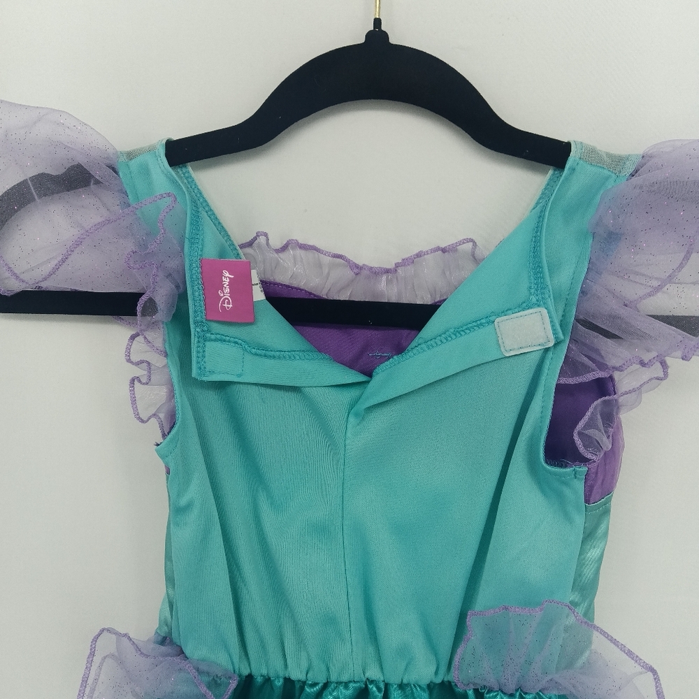 Disney The Little Mermaid Ariel Costume Dress Halloween Girls Size Small (4-6) - Picture 8 of 10